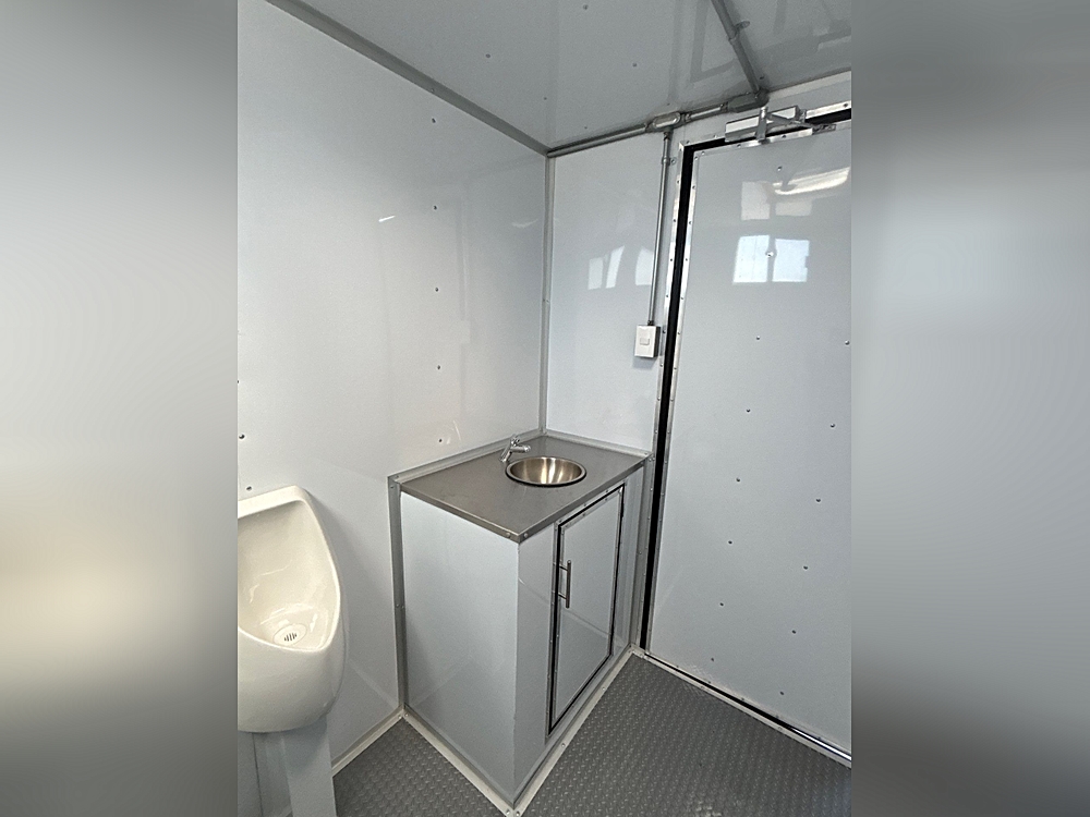 2 Stall Restroom Trailer- Regular Design