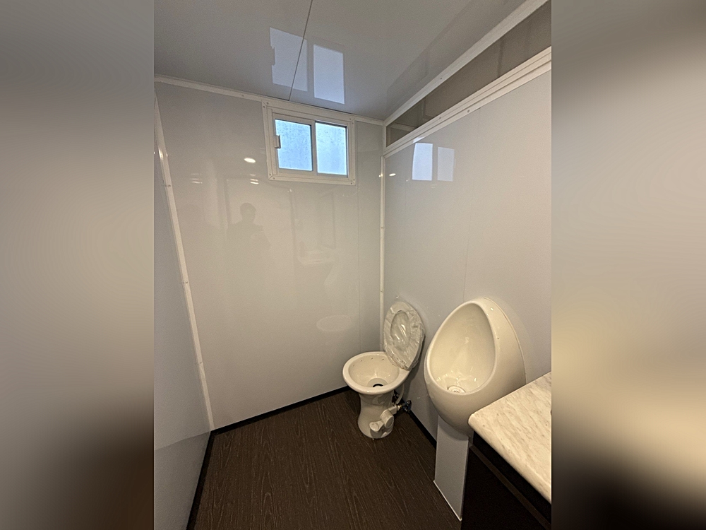 2-Stall Restroom Trailer - Upscale Design