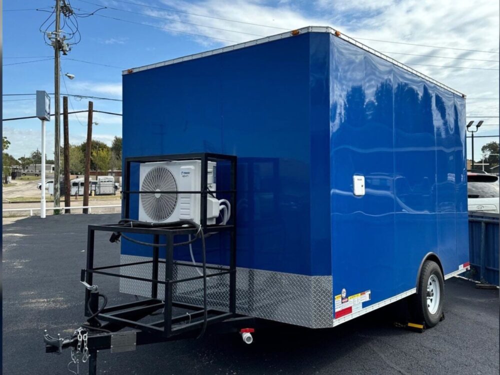3 concession food compact trailer