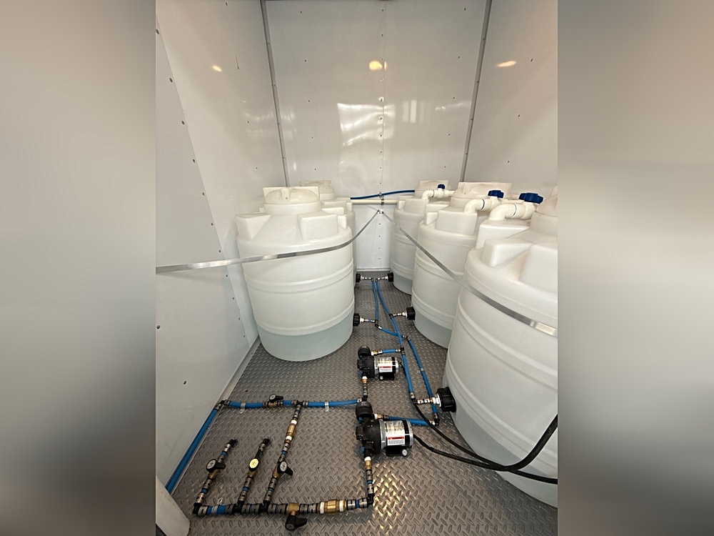 4 Stall Restroom Trailer - Regular Design