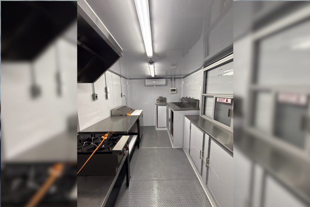 5 14 foot food trailer