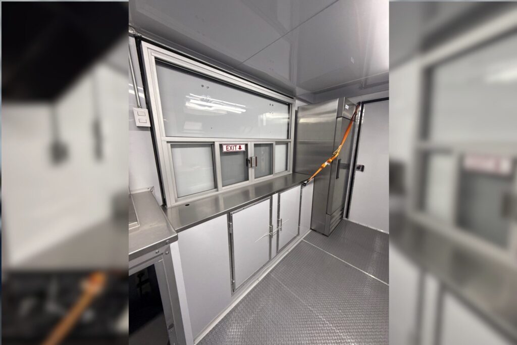 6 14 foot food trailer