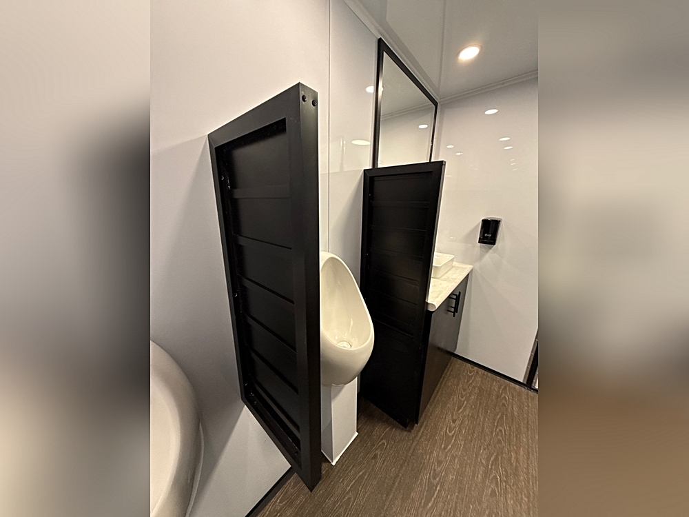 6 Station Upscale Restroom Trailer Community-Style Layout-2