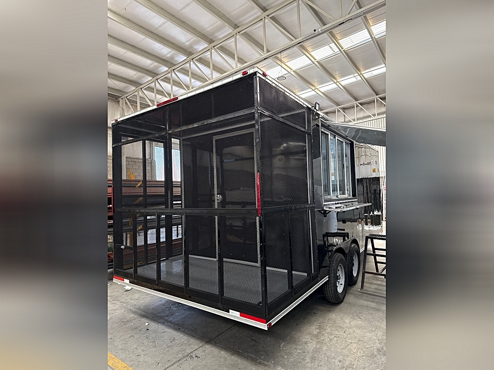 IN STOCK - 8.5x20 Food Trailer, FULLY EQUIPPED PORCH TRAILER