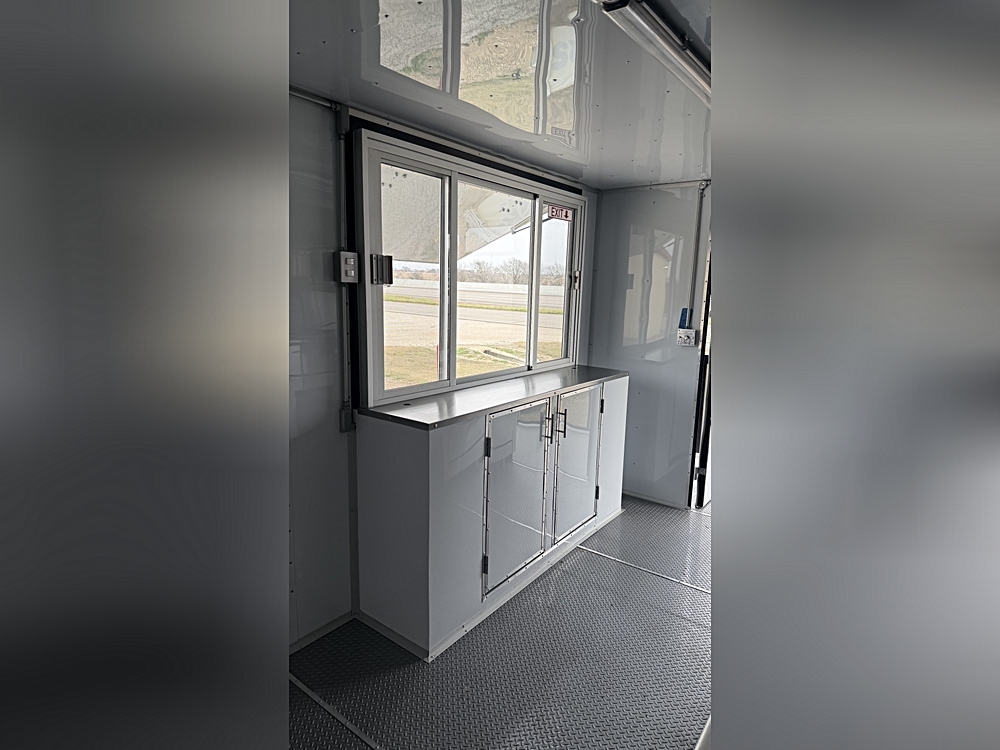 IN STOCK - 8.5x20 Food Trailer, FULLY EQUIPPED PORCH TRAILER