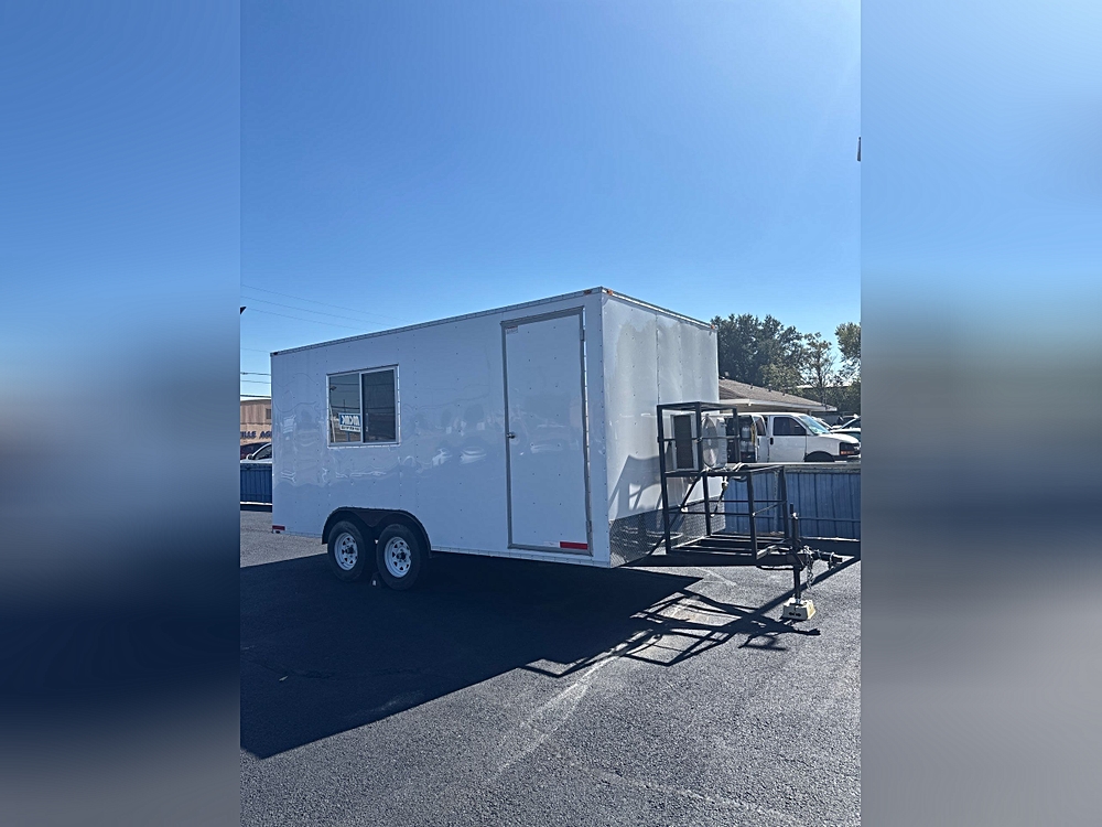 IN STOCK - 8x16 Mobile Office Trailer