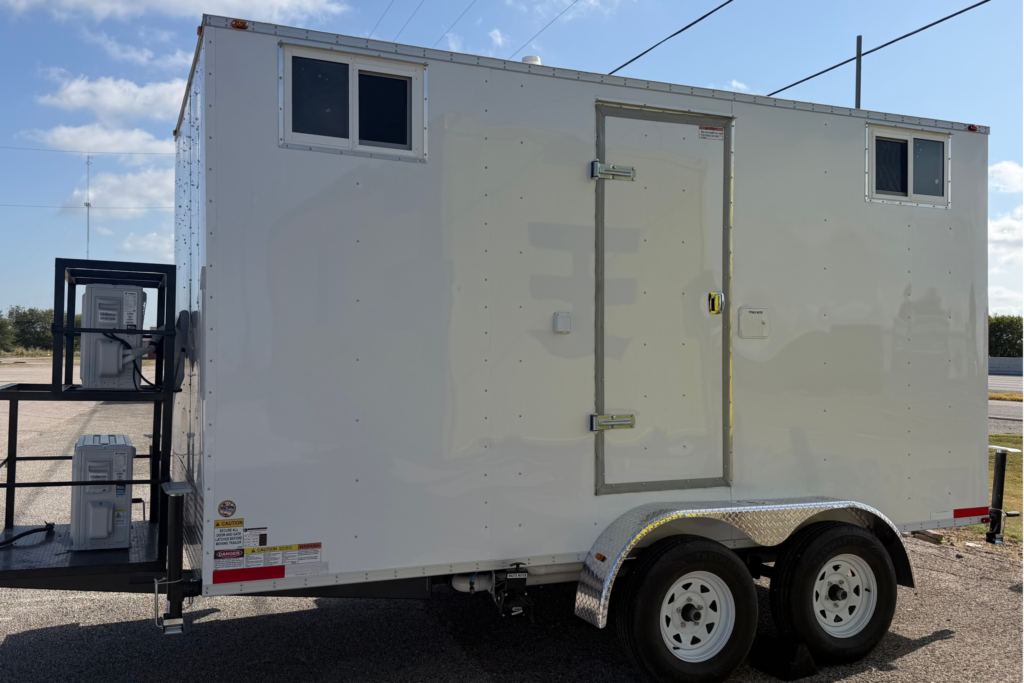 3restroom trailer in stock